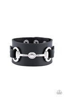 Biker Band Black Urban Bracelet