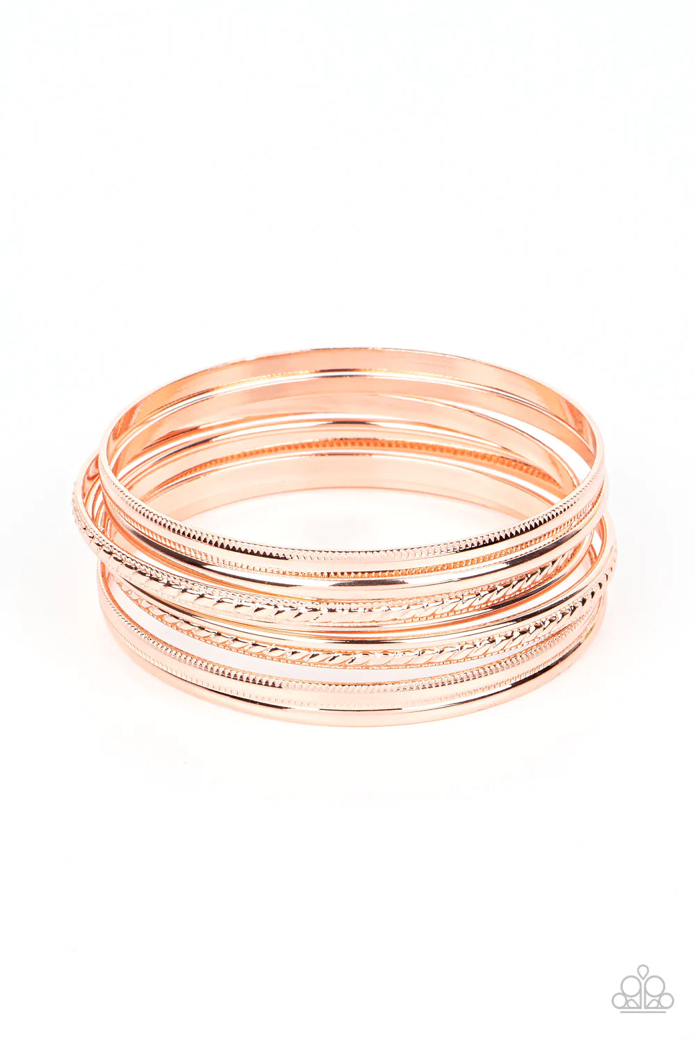 Stackable Shimmer Copper Paparazzi Bracelet