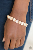 Dainty Queen Rose Gold Paparazzi Bracelet