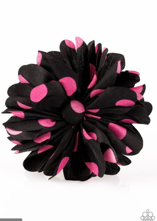 Tea Party Posh Pink Paparazzi Hair Clip