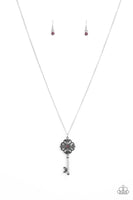 Got It On Lock Purple Paparazzi Necklace