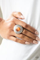 Garden Garland - Orange Paparazzi Ring
