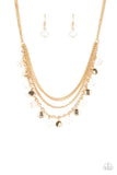 Beach Flavor - Gold Paparazzi Necklace