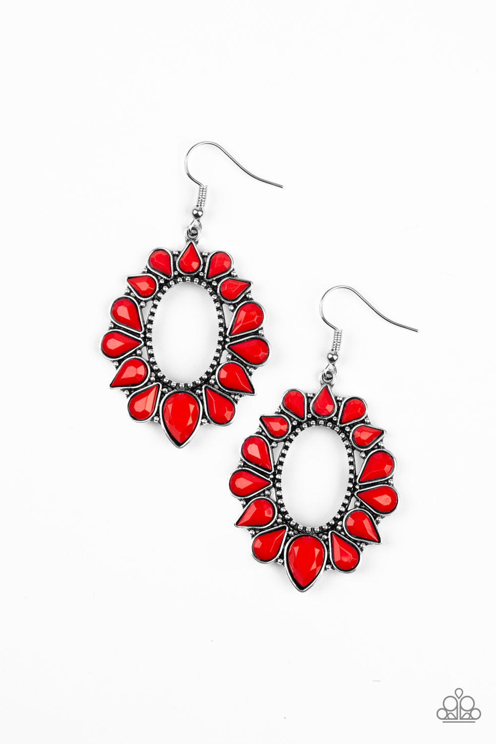 Fashionista Flavor - Red Paparazzi Earrings