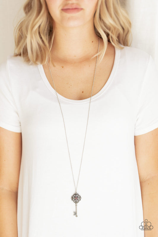 Got It On Lock Purple Paparazzi Necklace