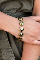 Fabulously Flashy - Brass Paparazzi Bracelet