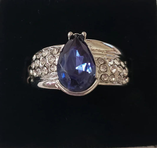 Dive into Oblivion Blue Paparazzi Ring (Exclusive Fashion Fix)