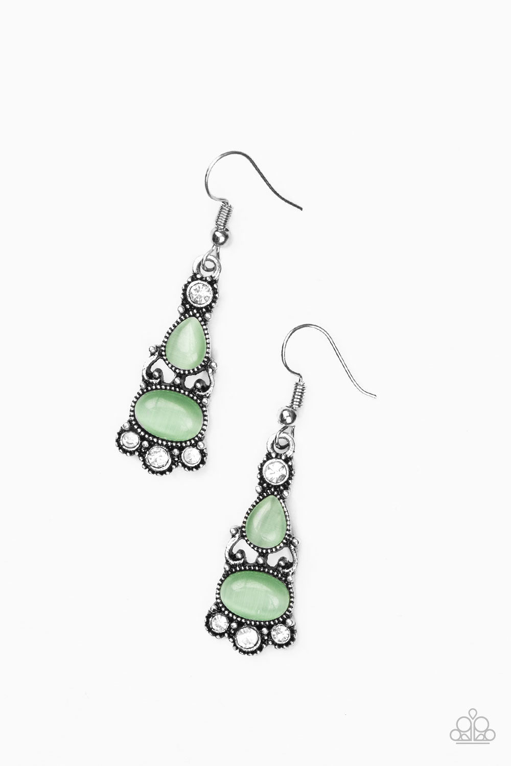 Push Your LUXE - Green Paparazzi Earrings