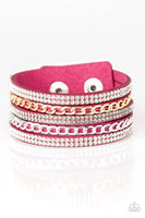 Fashion Fiend - Pink Paparazzi Urban Bracelet