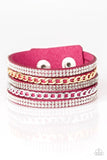 Fashion Fiend - Pink Paparazzi Urban Bracelet