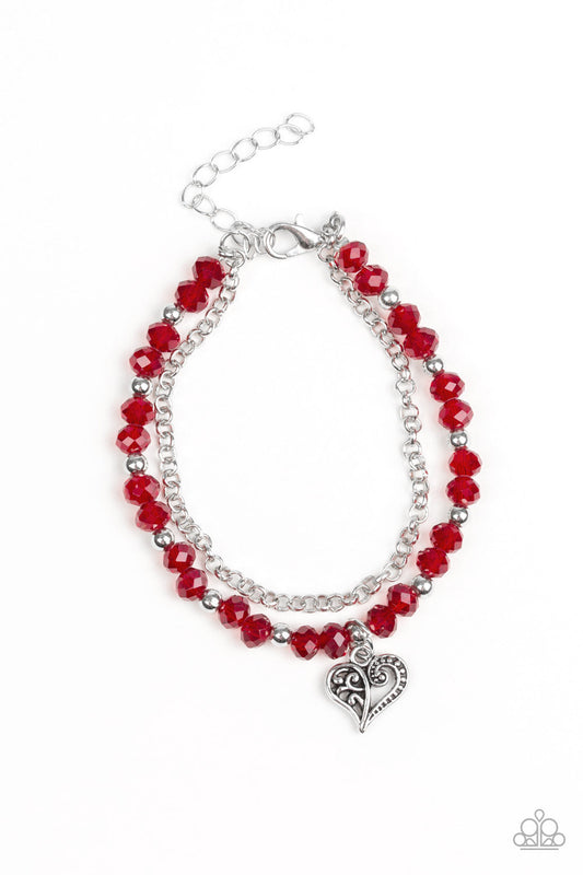 Rare Romance - Red Paparazzi Bracelet