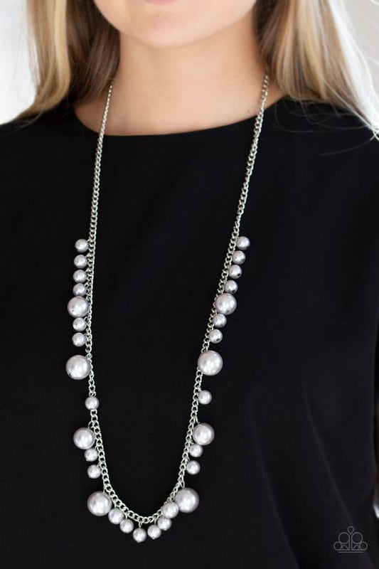 There's Always Room At The Top  Silver Paparazzi Necklace