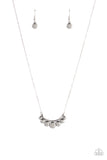 Melodic Metallics - Silver Paparazzi Necklace