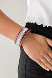 Rock Star Rocker Red Paparazzi Bracelet