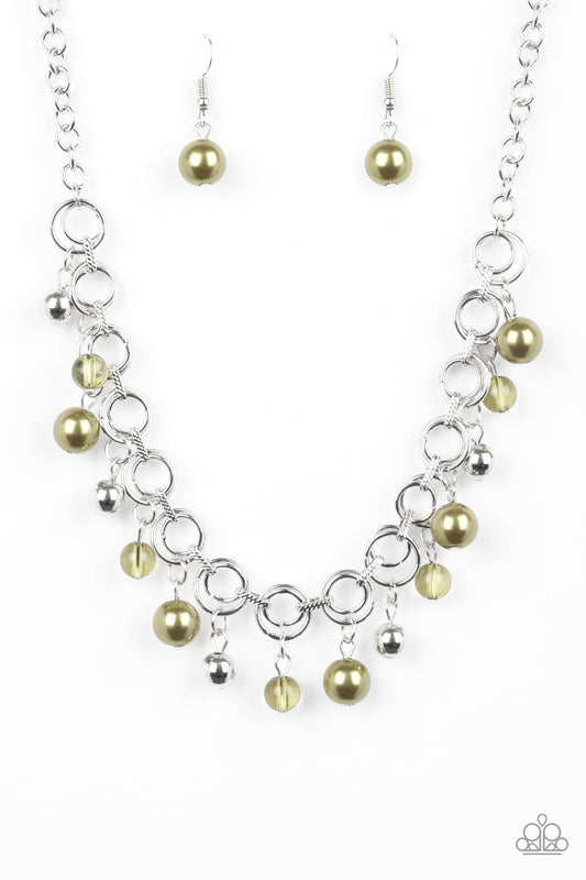 Fiercely Fancy - Green Paparazzi Necklace