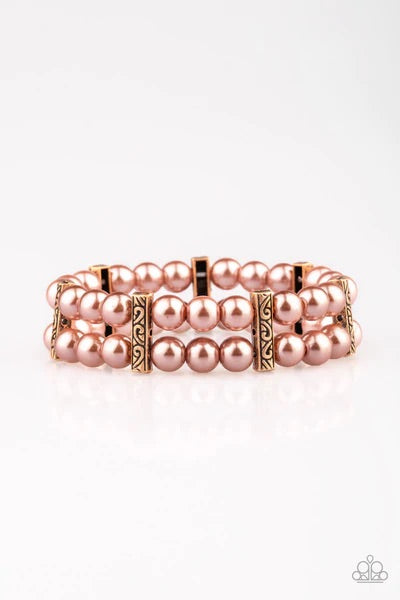 Modern Day Mariner - Copper Paparazzi Bracelet
