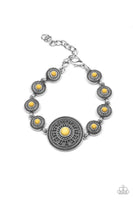 Rustic Renegade Yellow Paparazzi Bracelet