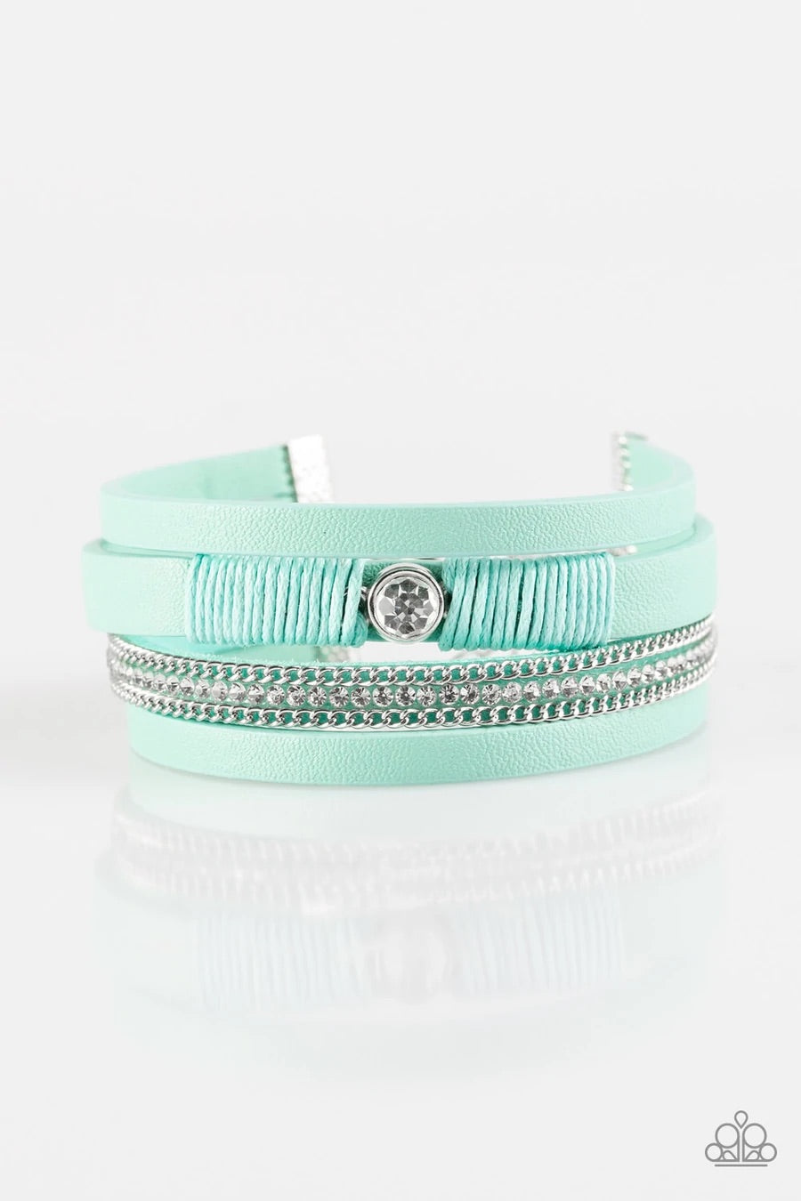 Catwalk Craze Green Paparazzi Urban Bracelet