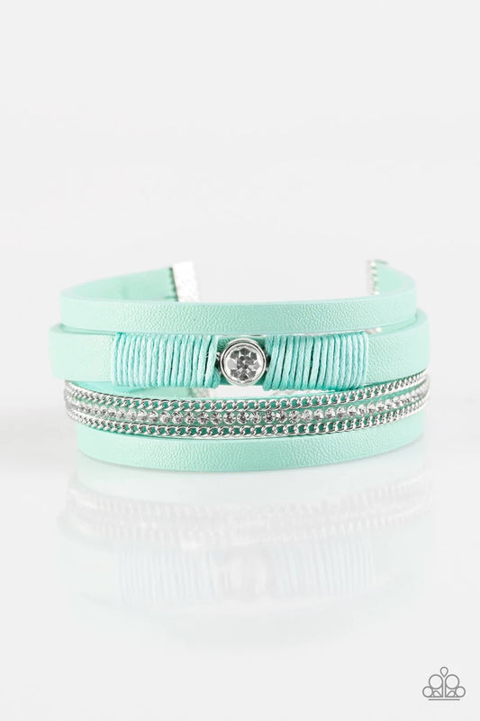 Catwalk Craze Green Paparazzi Urban Bracelet