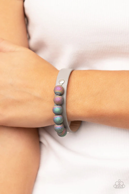 Saturn Safari Silver Paparazzi Urban Bracelet