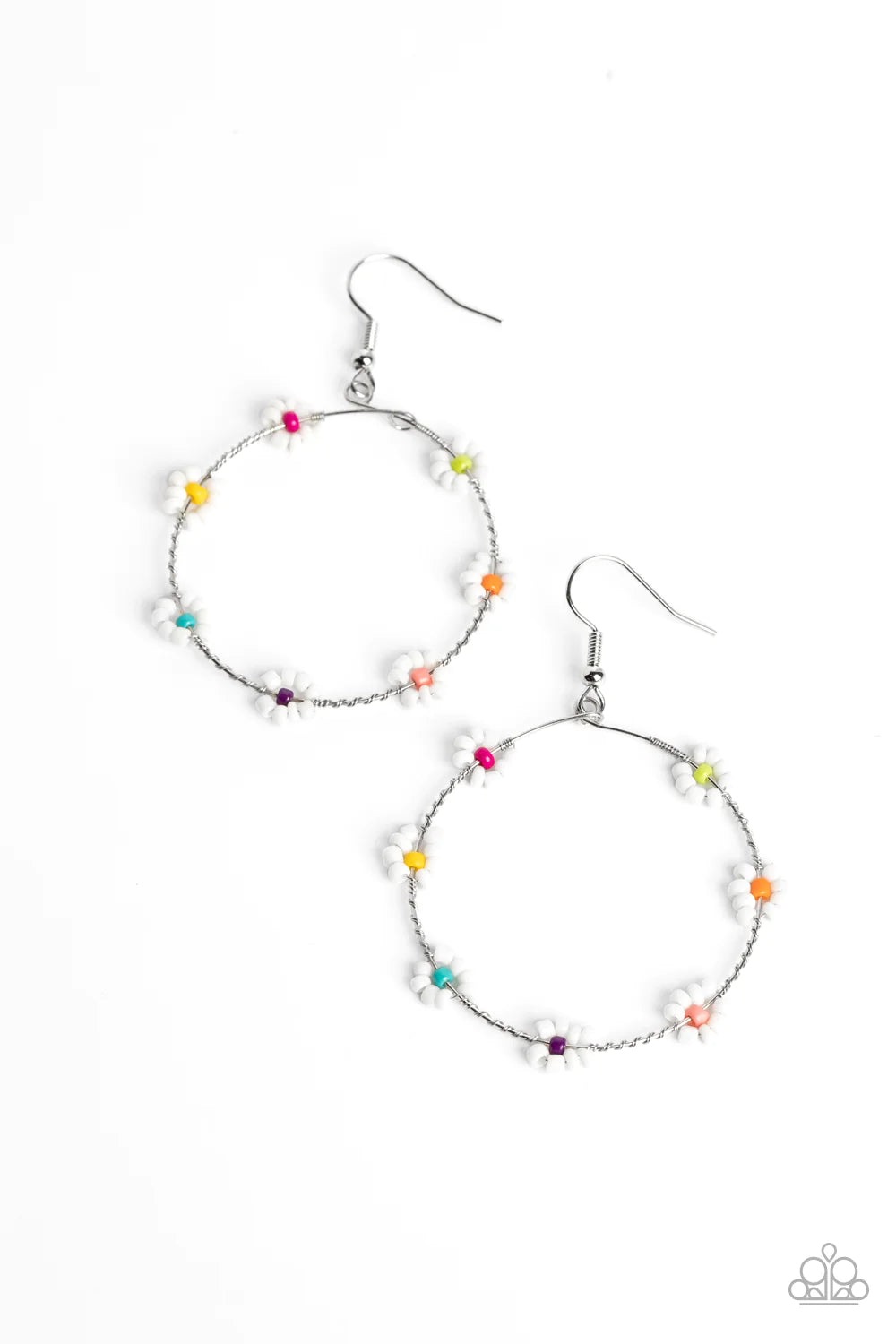 Dainty Daisies Multi Paparazzi Earrings