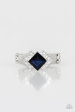 Wall Street Winner Blue Paparazzi Ring