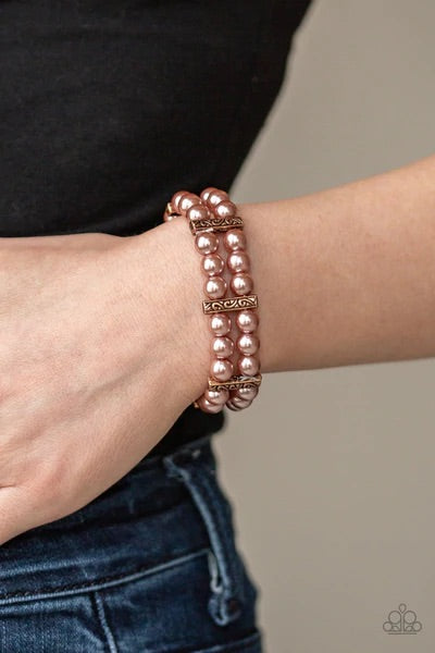 Modern Day Mariner - Copper Paparazzi Bracelet