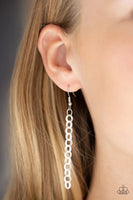 Turn Up The Volume - White Paparazzi Necklace