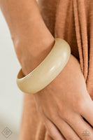 Whimsically Woodsy - White Paparazzi Bracelet