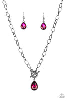 So Sorority - Pink Paparazzi Necklace