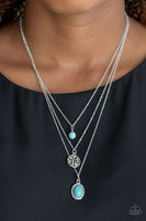 Southern Roots - Blue Paparazzi Necklace