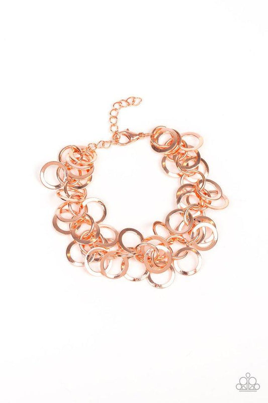 Noise Control Copper Paparazzi Bracelet