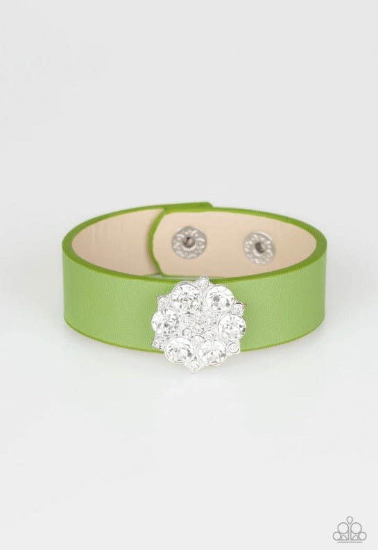 Show Stopper Green Paparazzi Bracelet
