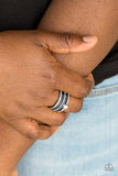 The Dealmaker Black Paparazzi Ring