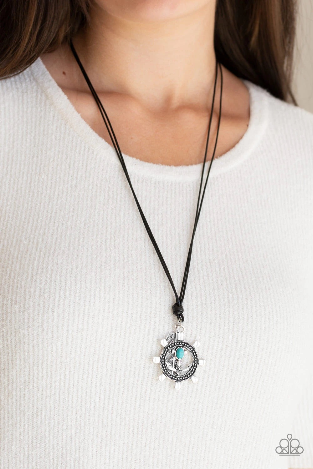 Sea Bird Blue Urban Paparazzi Necklace