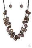 Wonderfully Walla Walla Brown Paparazzi Necklace