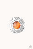 Garden Garland - Orange Paparazzi Ring