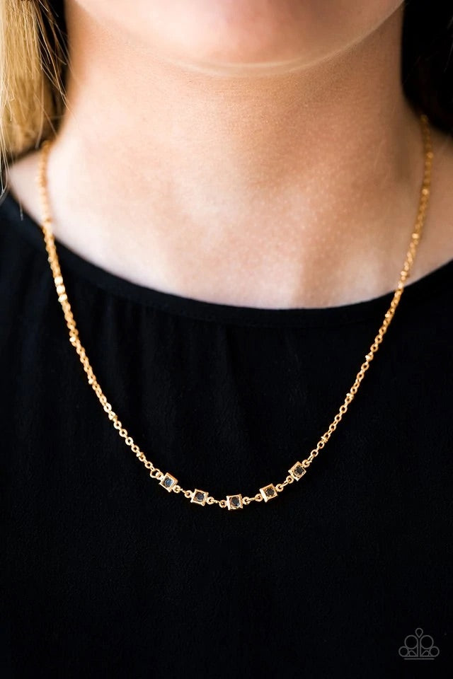 Gleam World Gold Paparazzi Necklace