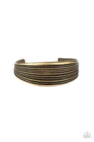 Off The Cuff Couture Brass Paparazzi Bracelet