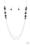 Native New Yorker Black Paparazzi Necklace