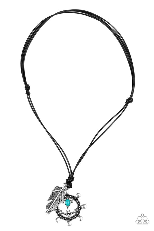 Sea Bird Blue Urban Paparazzi Necklace