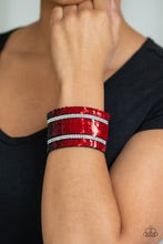 Mermaid Service Red Paparazzi Bracelet