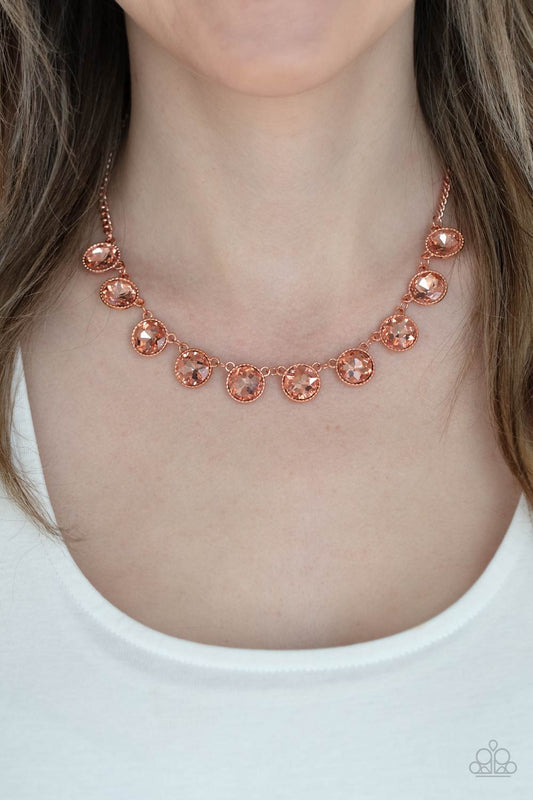 Mystical Majesty Copper Paparazzi Necklace