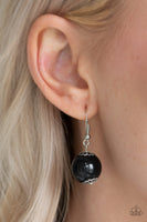 Tropical Heat Wave Black Paparazzi Wooden Necklace