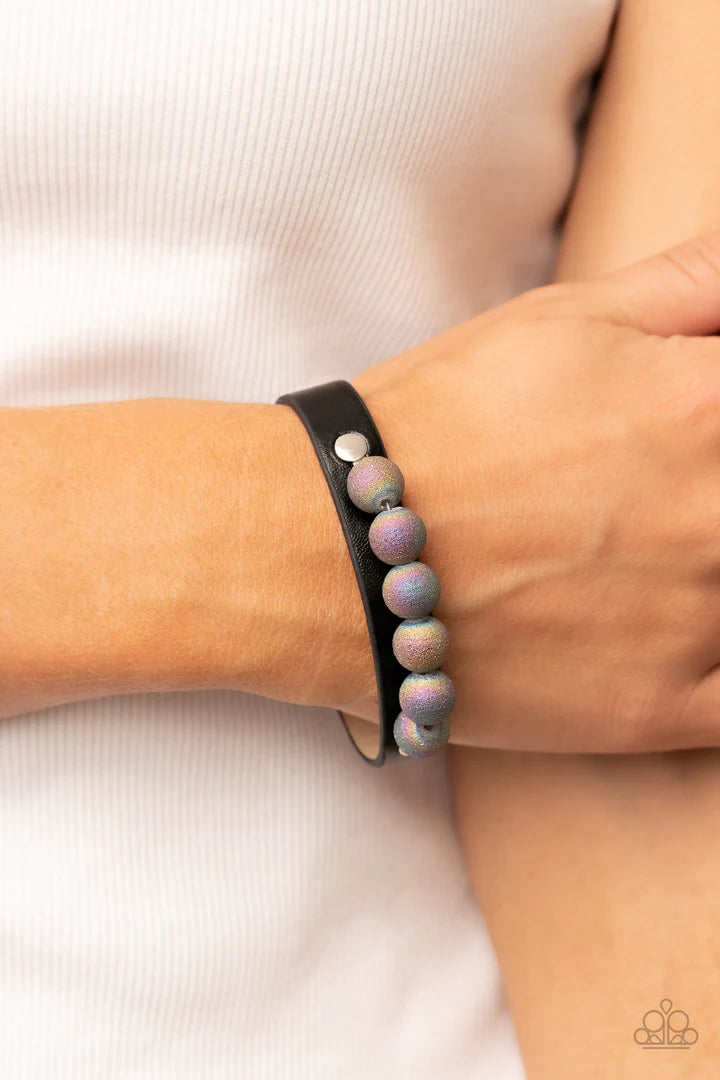 Saturn Safari Black Paparazzi Urban Bracelet