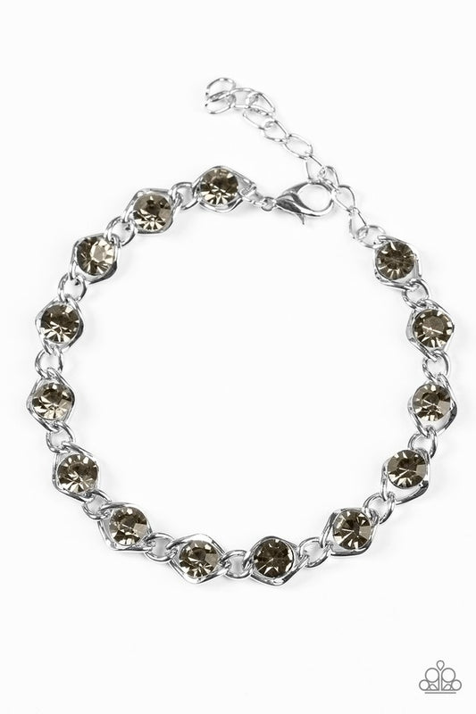 Paparazzi Last Glam Standing Silver Bracelet