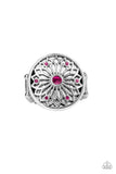 Paparazzi Mandala Magnificence Pink Ring