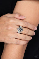 Paparazzi Mineral Minimalist Black Ring