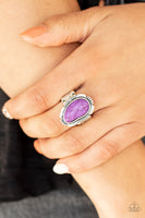 Paparazzi Mineral Mood Purple Ring