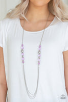 Native New Yorker Purple Paparazzi Necklace